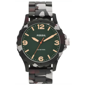 Watch strap Fossil JR1462 Plastic Multicolor 22mm